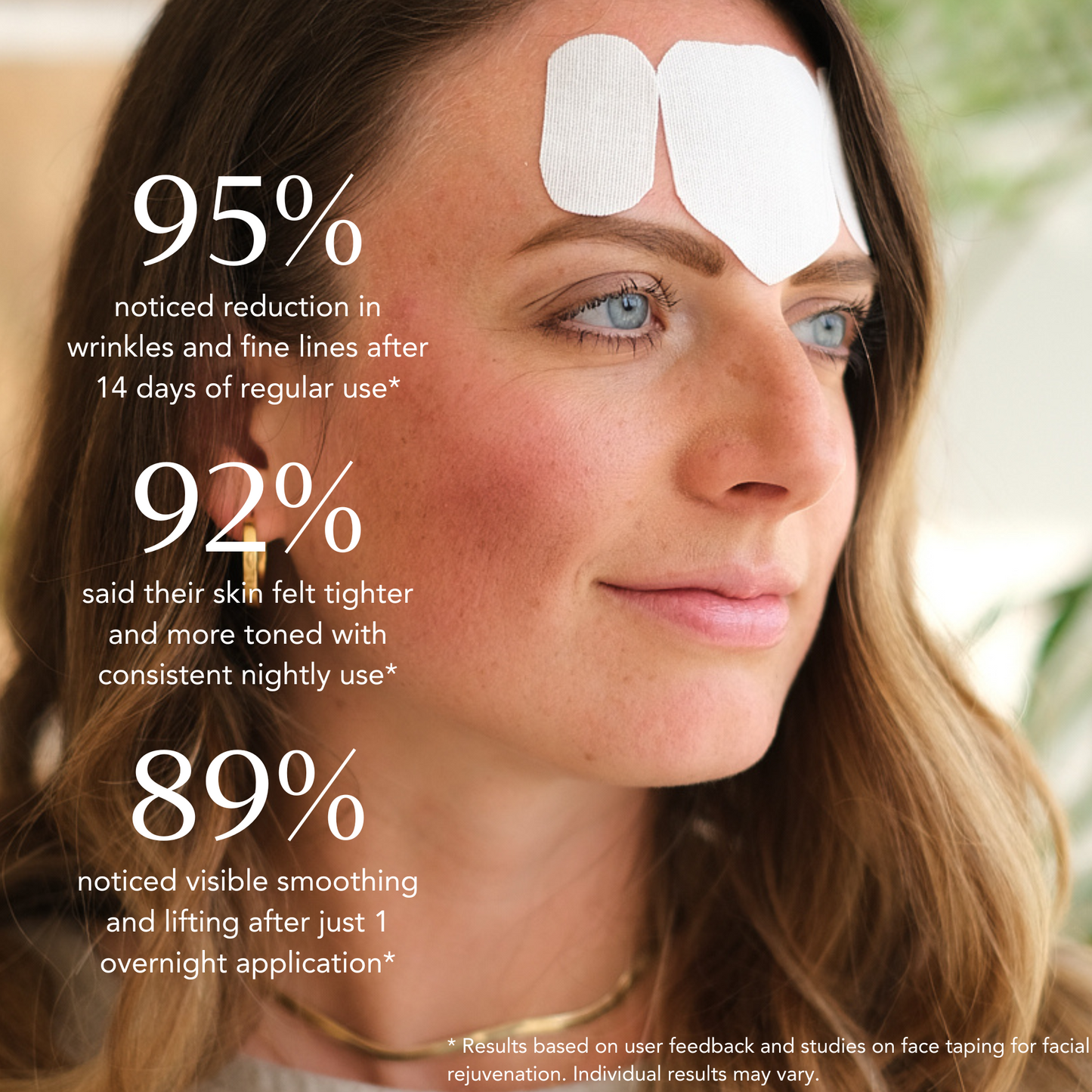 Face Tape Wrinkle Eraser - Smoothe Wrinkles While You Sleep